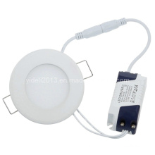 Slim Round Panel LED Light 2835 SMD Dia240mm 1400lm